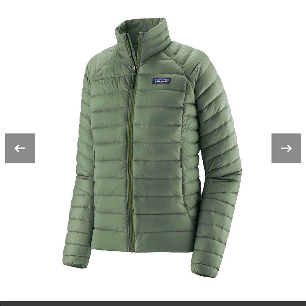 Patagonia Down Sweater Jacket Hemlock Green new with tags